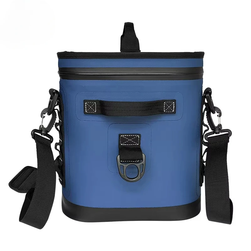 

Top Selling Portable Hopper Flip 12 Can Portable Soft Cooler Bag Insulateds Soft Sided Beach Cooler for Food Use
