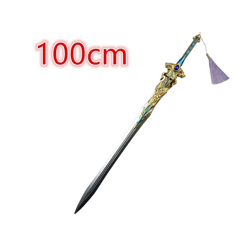 1:1 doula continente cosplay sete matar espadas espada assassino estilos chineses arma prop matar espada cos presente do dia das bruxas 100cm