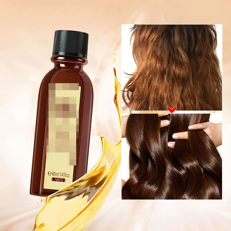 

LAIKOU Hair Care Essential Oil 40ml Improves Frizzy Fragile Slit Care
