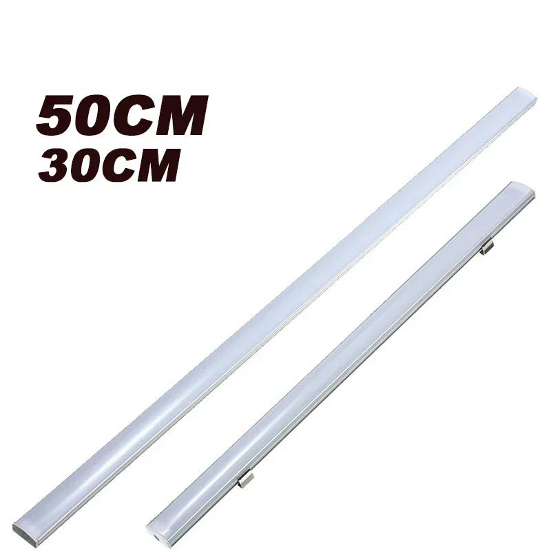 10 szt. 30CM 50CM kanał aluminiowy etui z taśmą LED świecznik do taśmy LED w stylu U/V/YW (bez listwa oświetleniowa led)