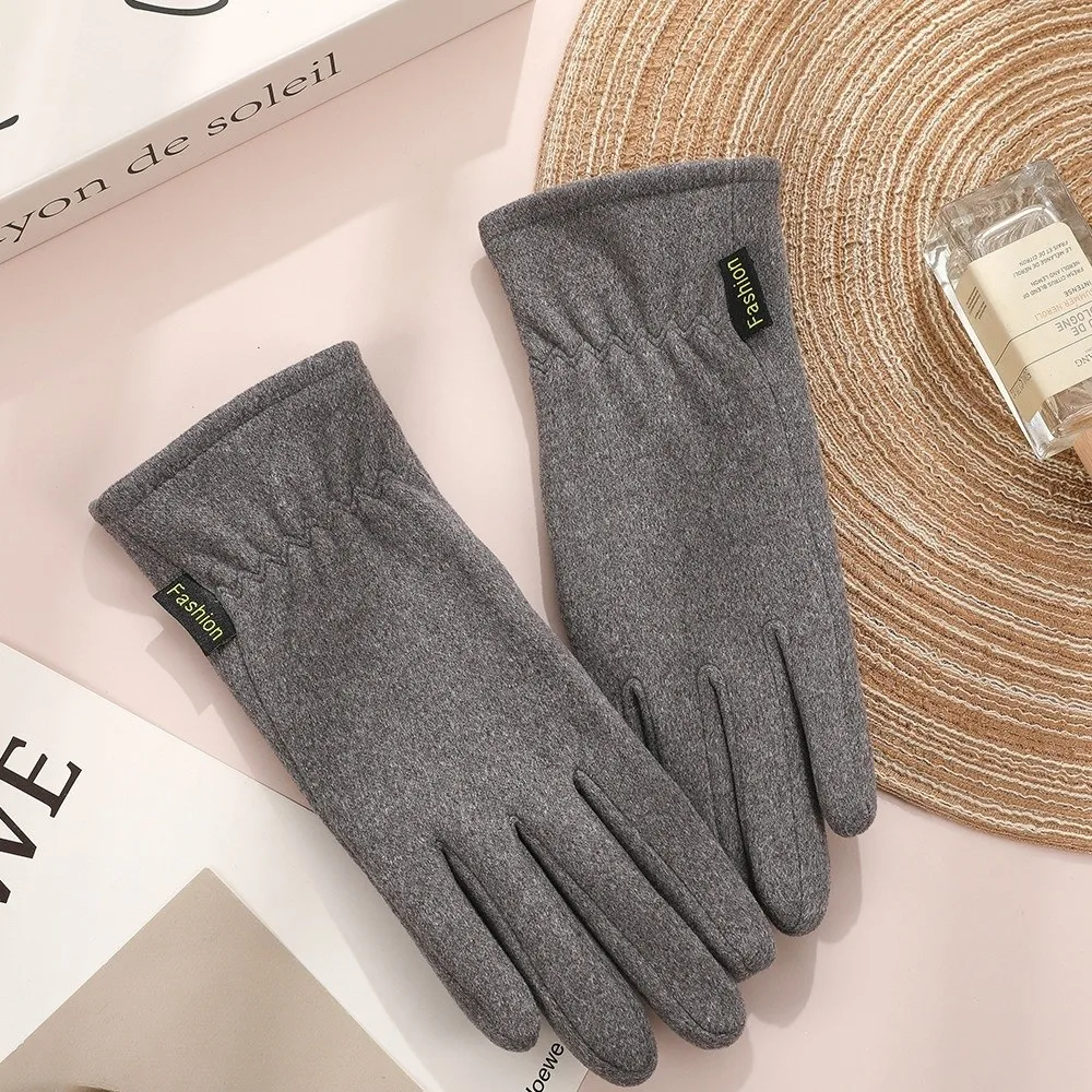 New Winter Gloves Touchable Screen Flip Finger Touch Screen Gloves Warm Coldproof Full Finger Gloves Girls