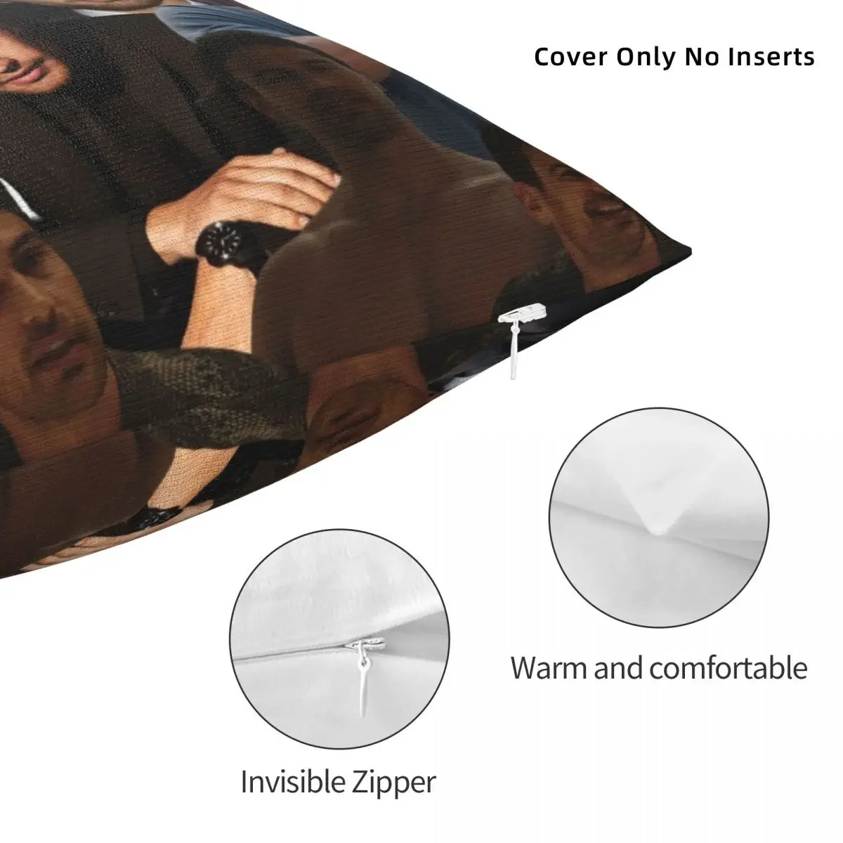 theo james photo collage Throw Pillow luxury decor Bed pillowcases Luxury Pillow Cover pillows decor home