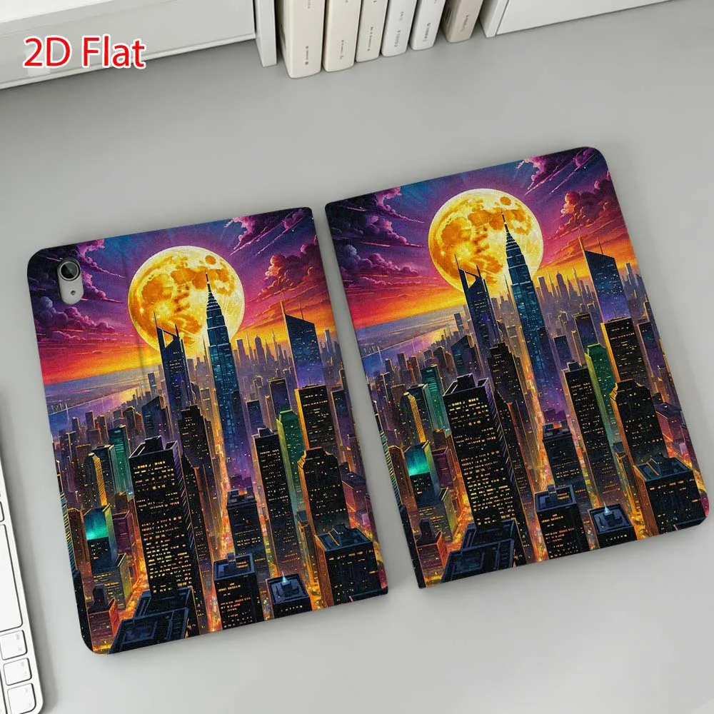 Artistic New York City Soft For Apple iPad Pro Mini A16 A17 A14 4 5 6 7 6th 12th 9Gen 12.9 11 13 M4 inch Tablet Case