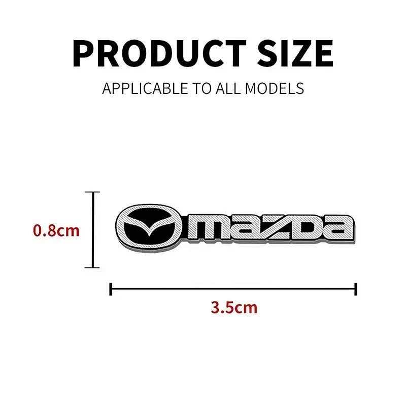 5/10Pcs MAZDA Car Speaker Badge Sticker - Stereo Speaker Decor for Mazda3-6 CX3 CX5 CX7 CX9 Atenza | Auto Interior Emblem Decal