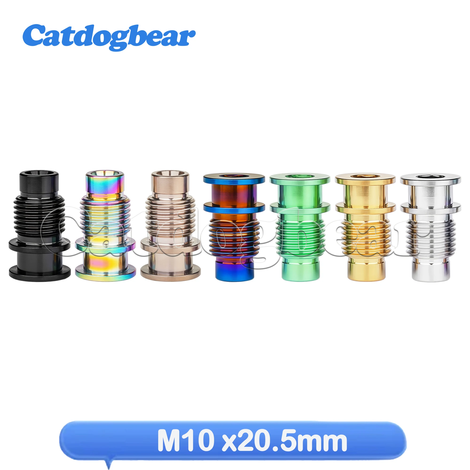

Catdogbear Titanium Bolt M10x20.5mm Road Bike Rear Derailleur Rotation Shaft Bolt Bicycle R8000 Transmission Shaft Fixed Bolt