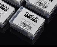 1Set High Quality DIY Rebuild Kit V2 Spl-10 0.6/0.8ohm Spl-10 1.0/1.2ohm Mesh Coil Resistance Wire Replacement Accessories Tool