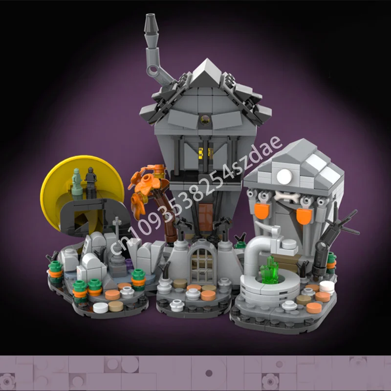 

415pcs MOC Mini Nightmare Before Christmas Building Blocks Model Christmas toy Gift Model teenager Christmas toy Gift
