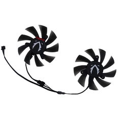 2 pièces/ensemble CF9015H12S GA92S2H,Refroidisseur de GPU,Ventilateur de carte graphique,pour Emtekinc EMTEK GTX1660 SUPER MIRACLE II D6 6GB,Au lieu de PLA09215B12H