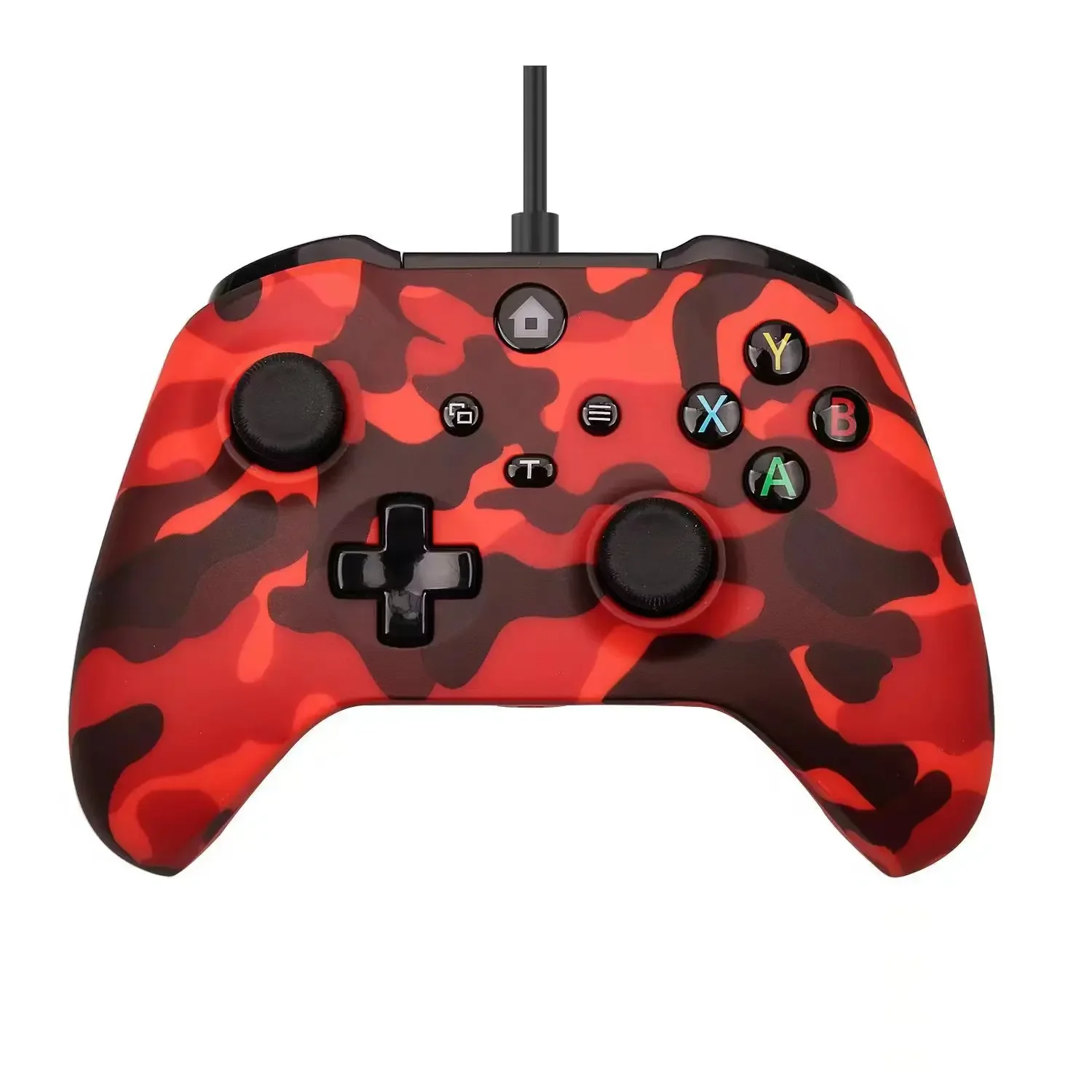 Проводной USB-контроллер для Xbox One S, геймпад с подсветкой и контролем вибрации для Xbox Series S/X для ПК JoyStick