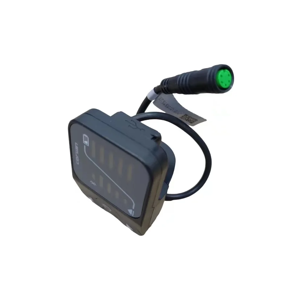 Bafang-Umrüstsatz für Elektrofahrräder, Geschwindigkeitsregler, LED-Anzeige, DP E08, 48 V, BBS01, BBS02, G340