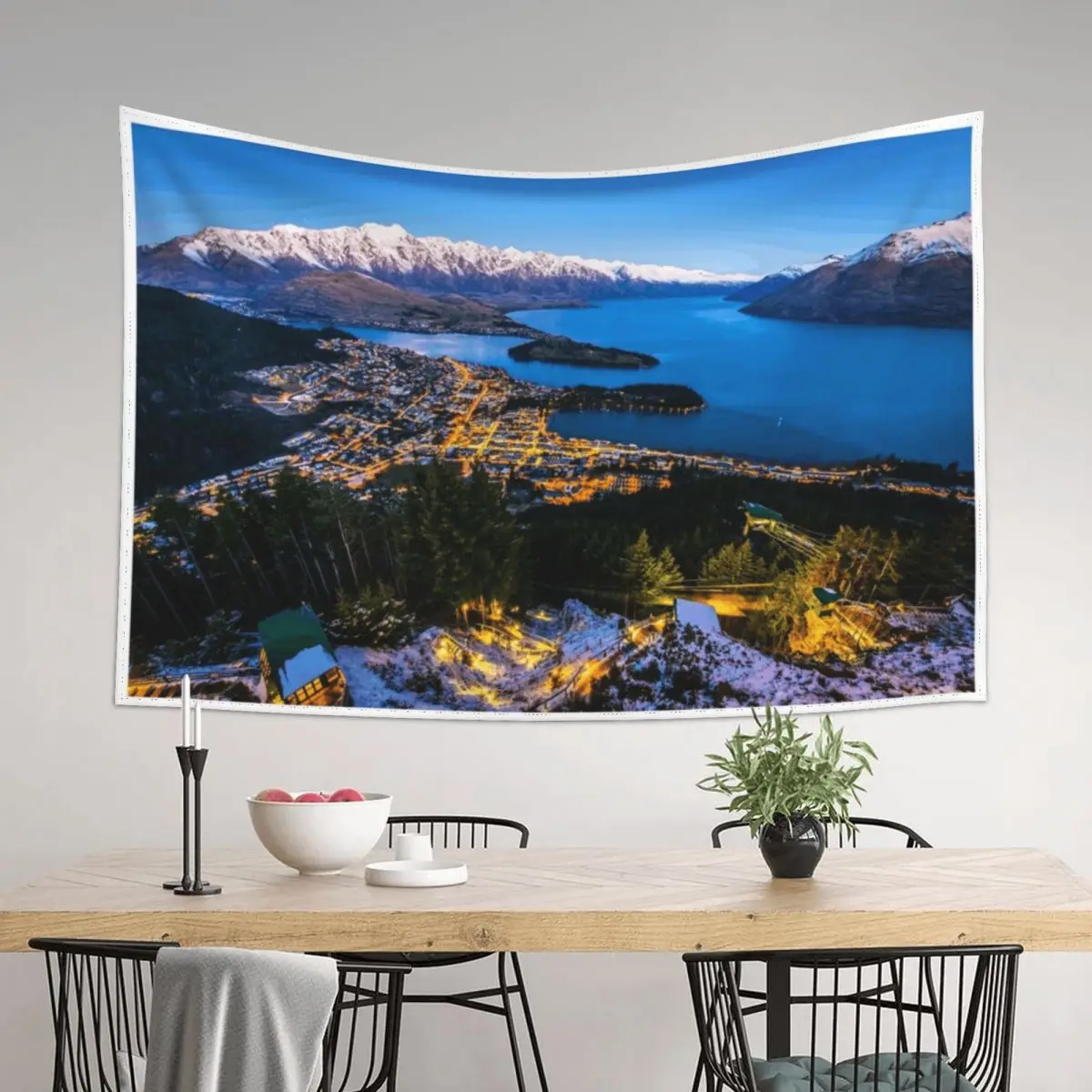 

Queenstown New Zealand Tapestry Aesthetic Room Decor Korean Carpet On The Wall House Decorations Bathroom Decor Tapestry