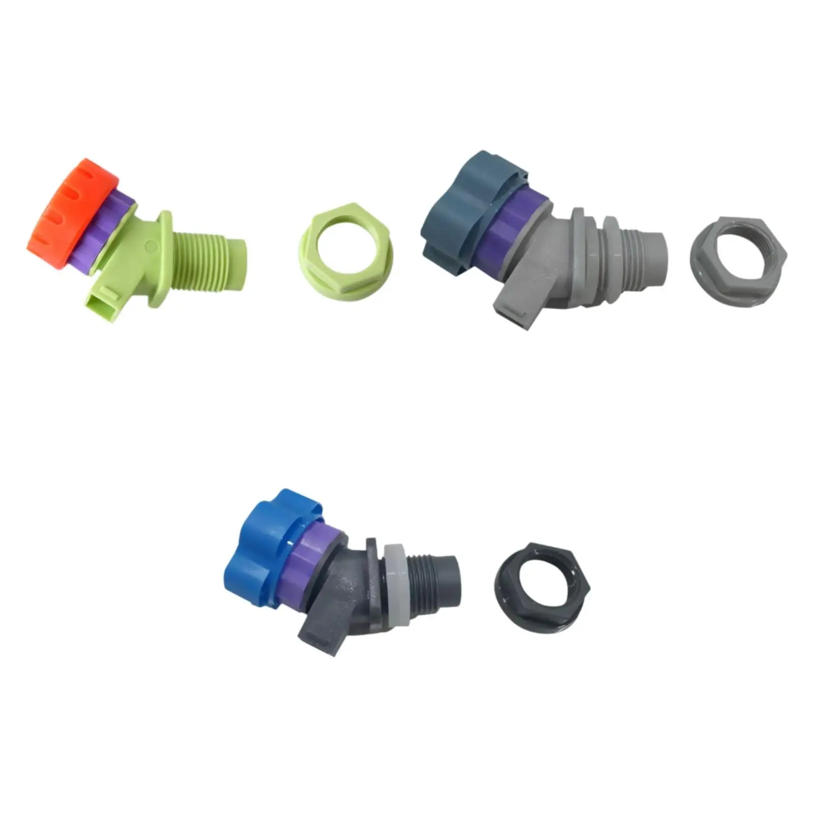 

Water Faucet Knob Tap Switch PP Material Durable Spout Plug for Outdoor Water Barrels Dispenser