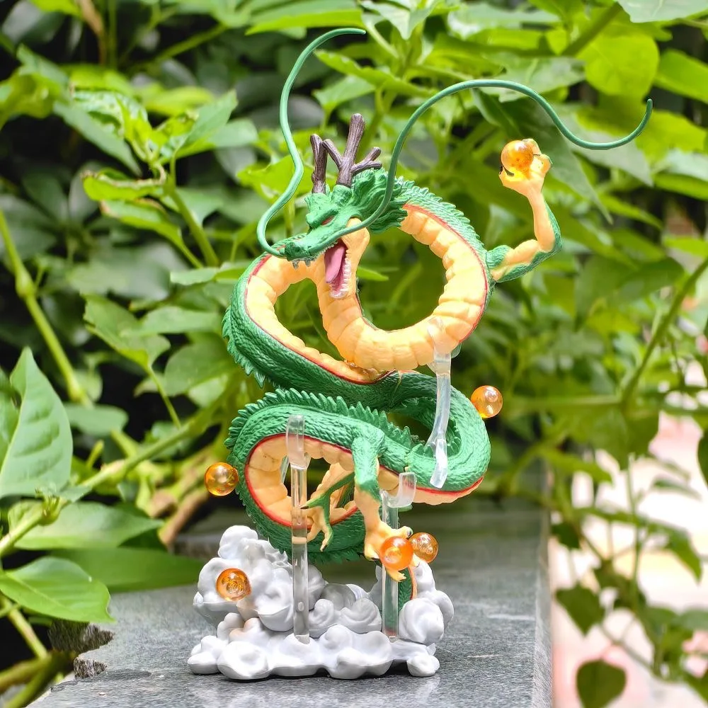 Anime Creator X Creator Shenron Green With Cloud Action Figure Collection Model Animation PVC Doll Toy Gift Decoration QY