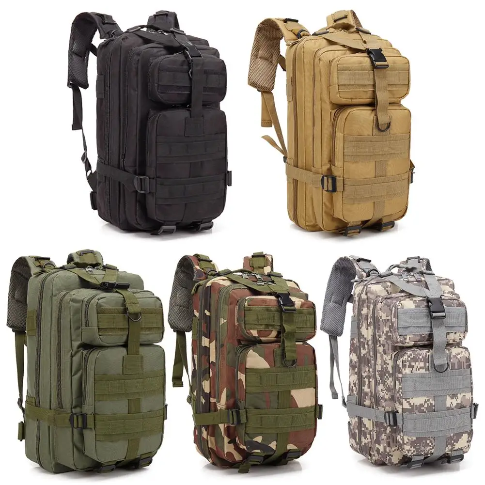 Sac à dos militaire d'assaut tactique 1000D 30L, grand format, étanche, pour extérieur, randonnée, Camping, chasse