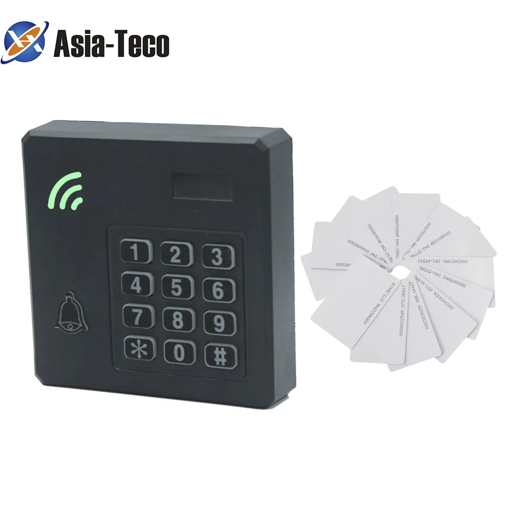 

IP67 Waterproof RFID password lock ID IC card Reader 2000 Users Proximity Entry Door Lock Entry Access Control Keyboard