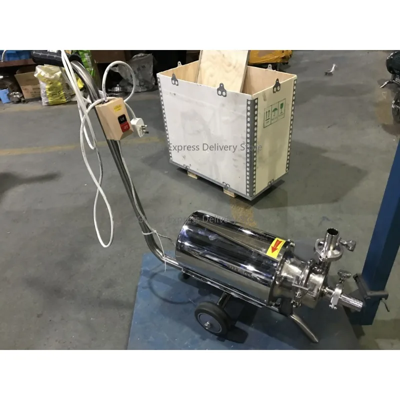 Food Grade Stainless Steel Centrifugal Pump for Milk Water Dairy Juice Beverages Wine Sanitary Pump