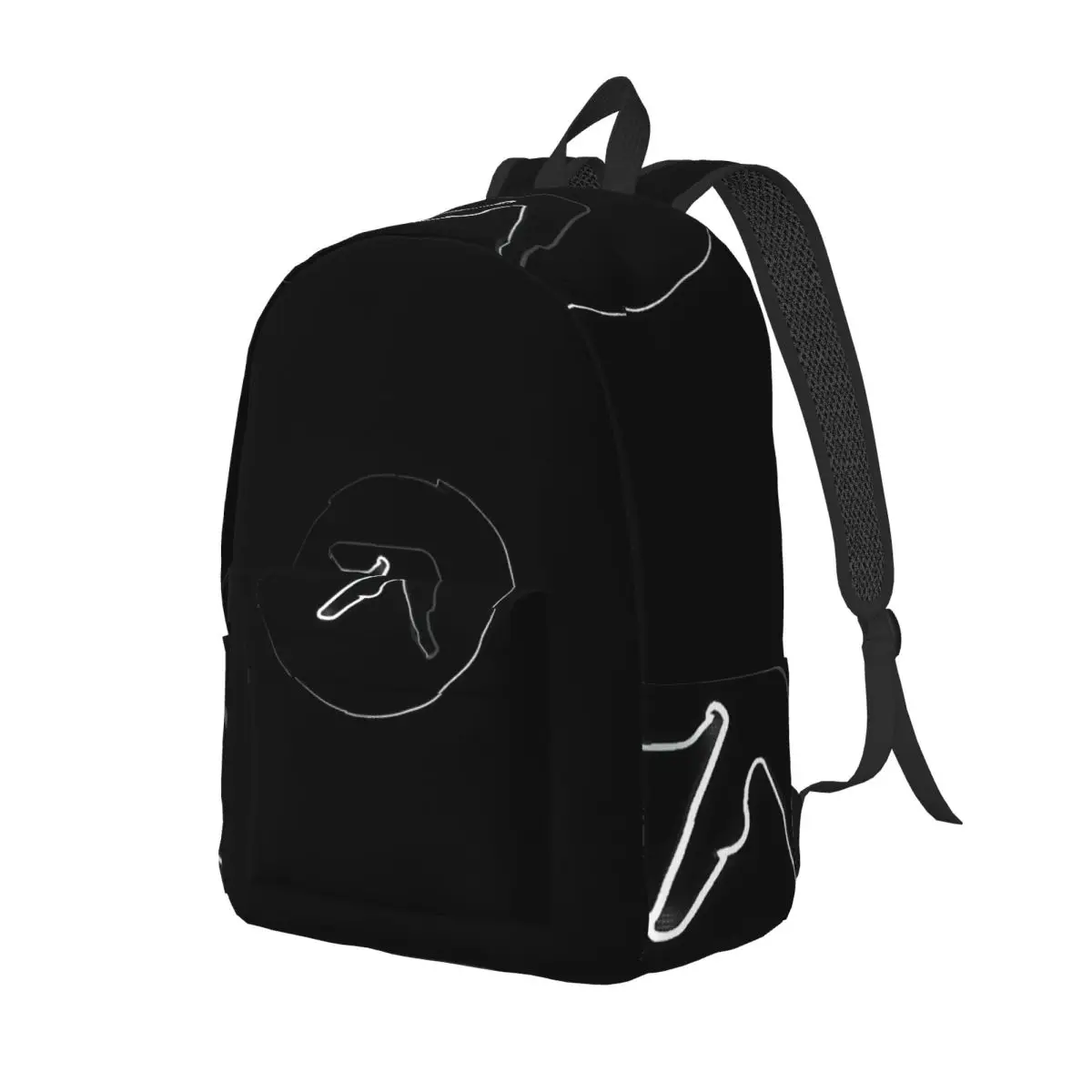 Aphex Twin Creative Y2K Logo Backpack Daypack Large Capacity Kids BookBag School Bag Shoulder Bags for Men Women