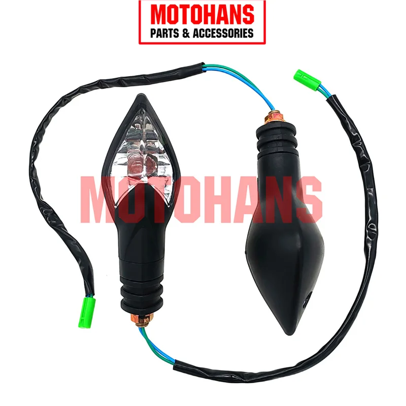 BX15070068 2PC MOTORCYCLE INDICATOR FLASHING LIGHTS TURN FLASHER SIGNALS LIGHT 12V IP68 FOR BAJAJ PULSAR135