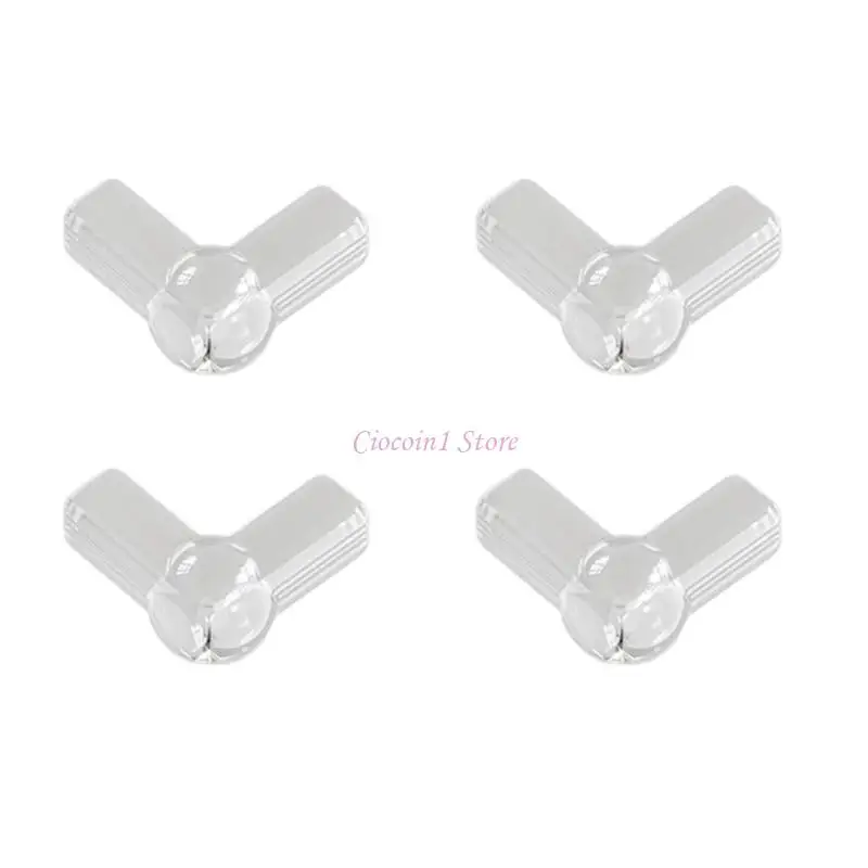 Y1UB 4XINVisible Furniture Edges Guards for Baby Proofing Clear PVC Corner Protectors