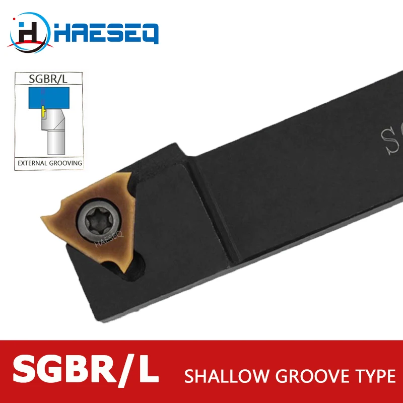 SGBR SGBL SGBR1616 SGBR2020 SGBR2525 CNC Turning Tool Holder 16 20 25 mm External Metal Lathe Groove Machining Cutting Cutter