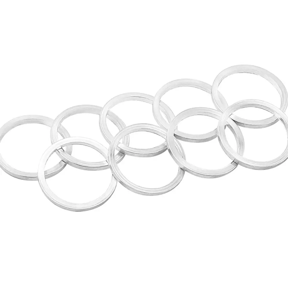 Double Change Washer Ring Chainring Bolts Washer Bike Chain Wheel Spacer Bicycle Chainring Bolts Gasket Screws Washer