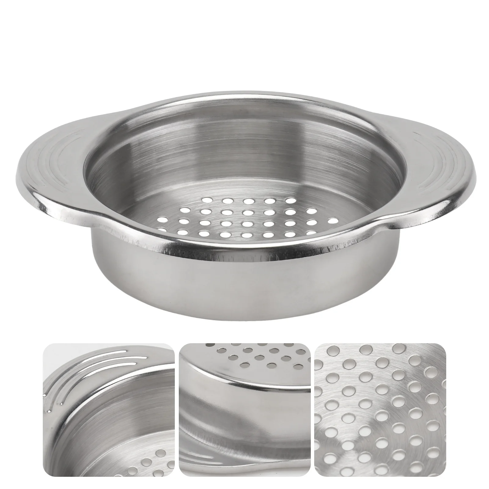 

304 Stainless Steel Can Strainer Food Colander Tuna Beans Vegetable Canning Tool Oil Water Drainer Food Can Strainer