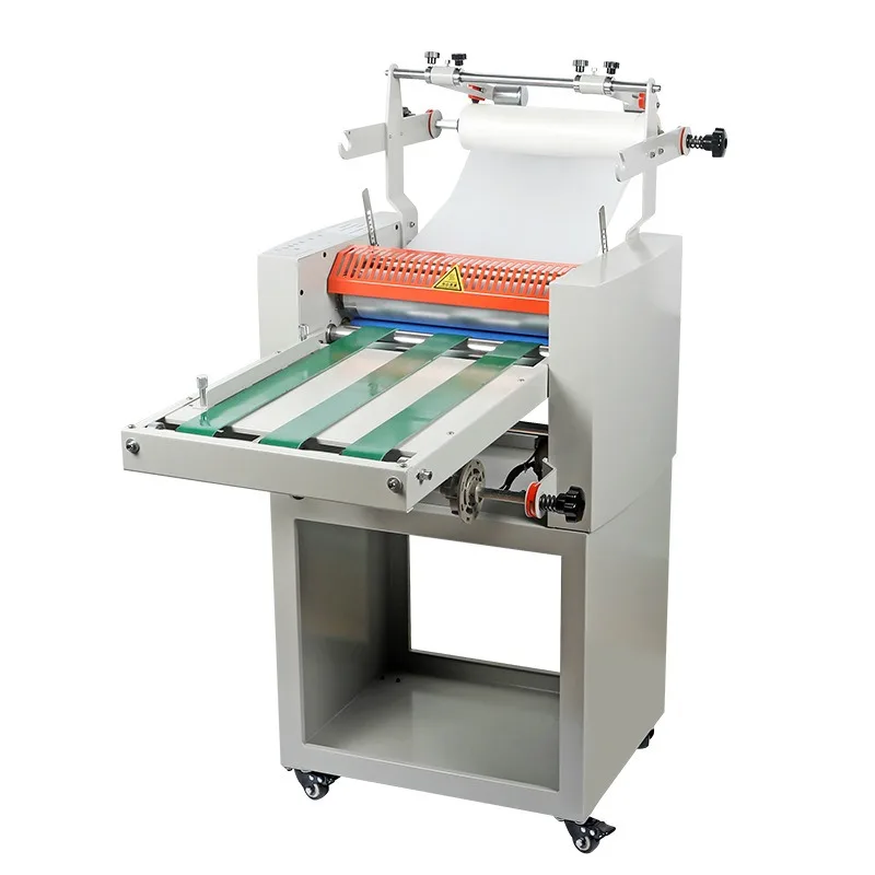 

350A Laminating Machine with Automatic Large Steel Roller Laminator for Advertising Prints Single Double-Side Laminating