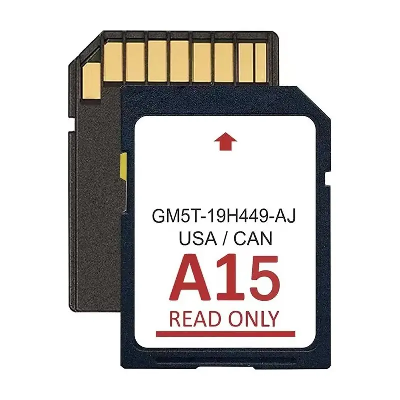 Tarjeta de navegación FEDI-A15 para SD, mapas CID A15 GPS para América del Norte, reemplazo OEM del sistema de navegación, tarjeta de navegación con mapas