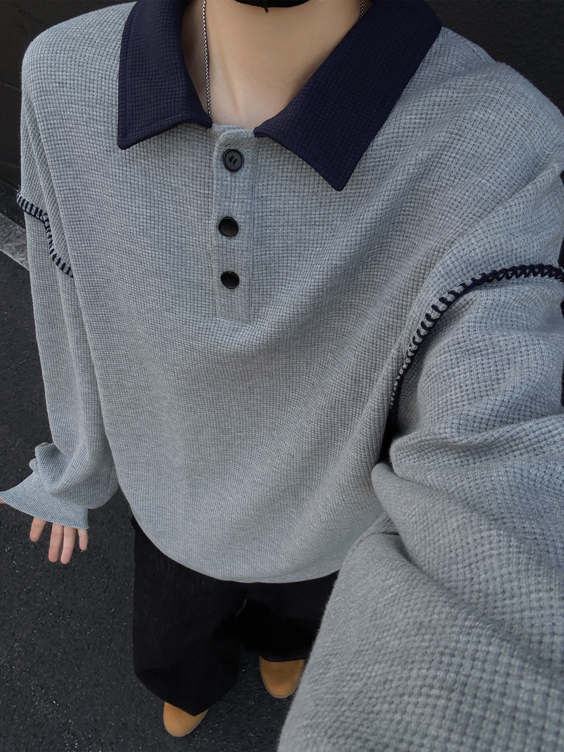 Loose Fit Henry Col…