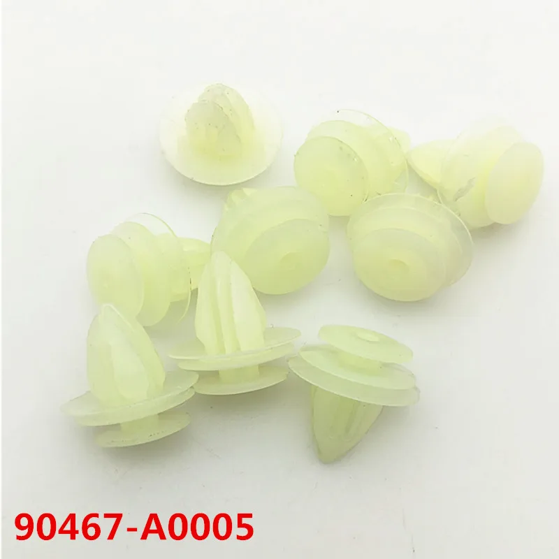 

20Pcs Auto Door Trim Panel Retainer Nylon Retaining Clips Car Rivet Auto Fastener And Clip 90467-A0005 D03