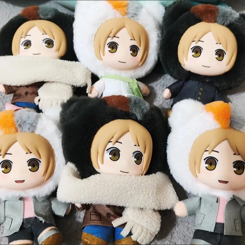 

Genuine EAKI Natsume's Book of Friends Four Seasons Journey Series Blind Box Anime Figure Tanuma Kaname Plush Doll bag pendant