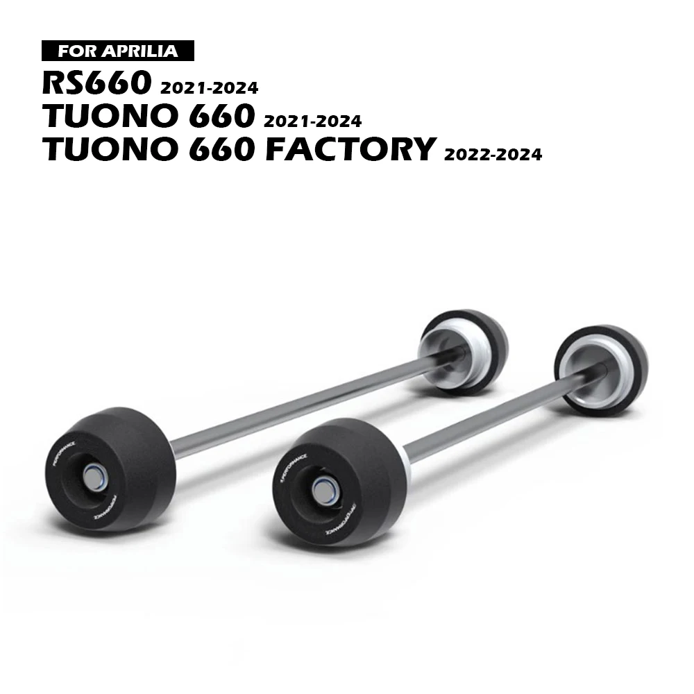 RS660 TUONO 660 Factory 2021-2024 Motorcycle Front Rear Axle Fork Crash Slider For Aprilia Anti-collision Slider Accessories