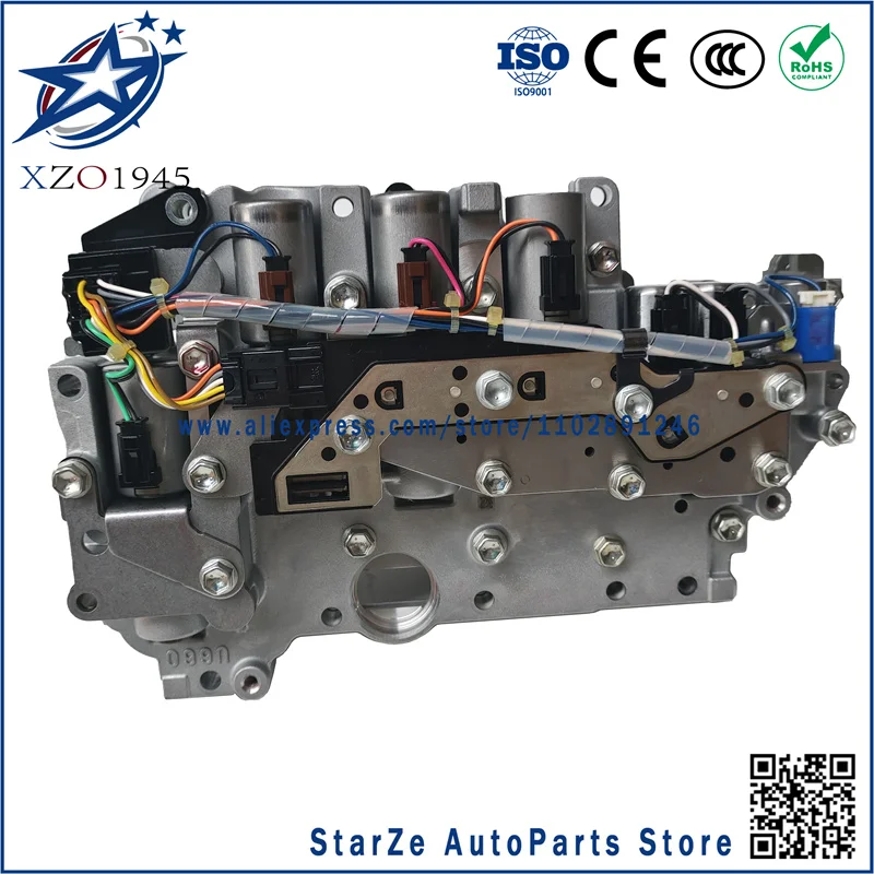 U660E U661E U660 6 Speed Transmission Valve Body With Solenoids For Toyota Camry Highlander 2.5L 3.5L Lexus ES350 RX35