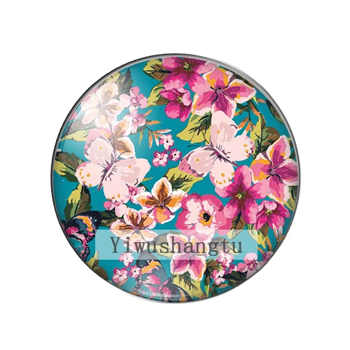 Beautiful red rose art flower paintings images 12mm/18mm/20mm/25mm Round photo glass cabochon demo flat back Making findings