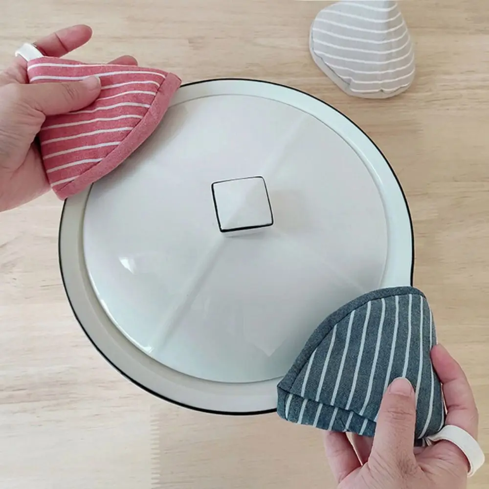 

Enamel Pot Cotton Anti-Scalding Pot Triangle Hat Insulation Cloth Cover Pot Handle Thicker Pot Holder Kitchen