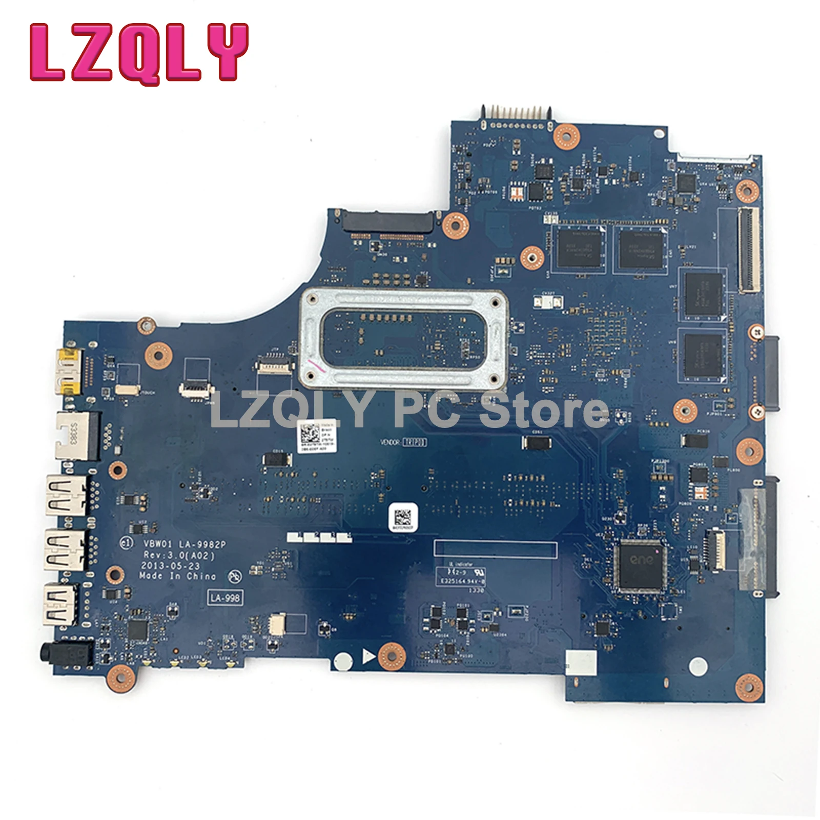 For DELL Inspiron 3537 5537 Laptop Motherboard LA-9982P SR16Z 216-0846009 i5-4200U CPU Notebook Mainboard 2GB DDR3