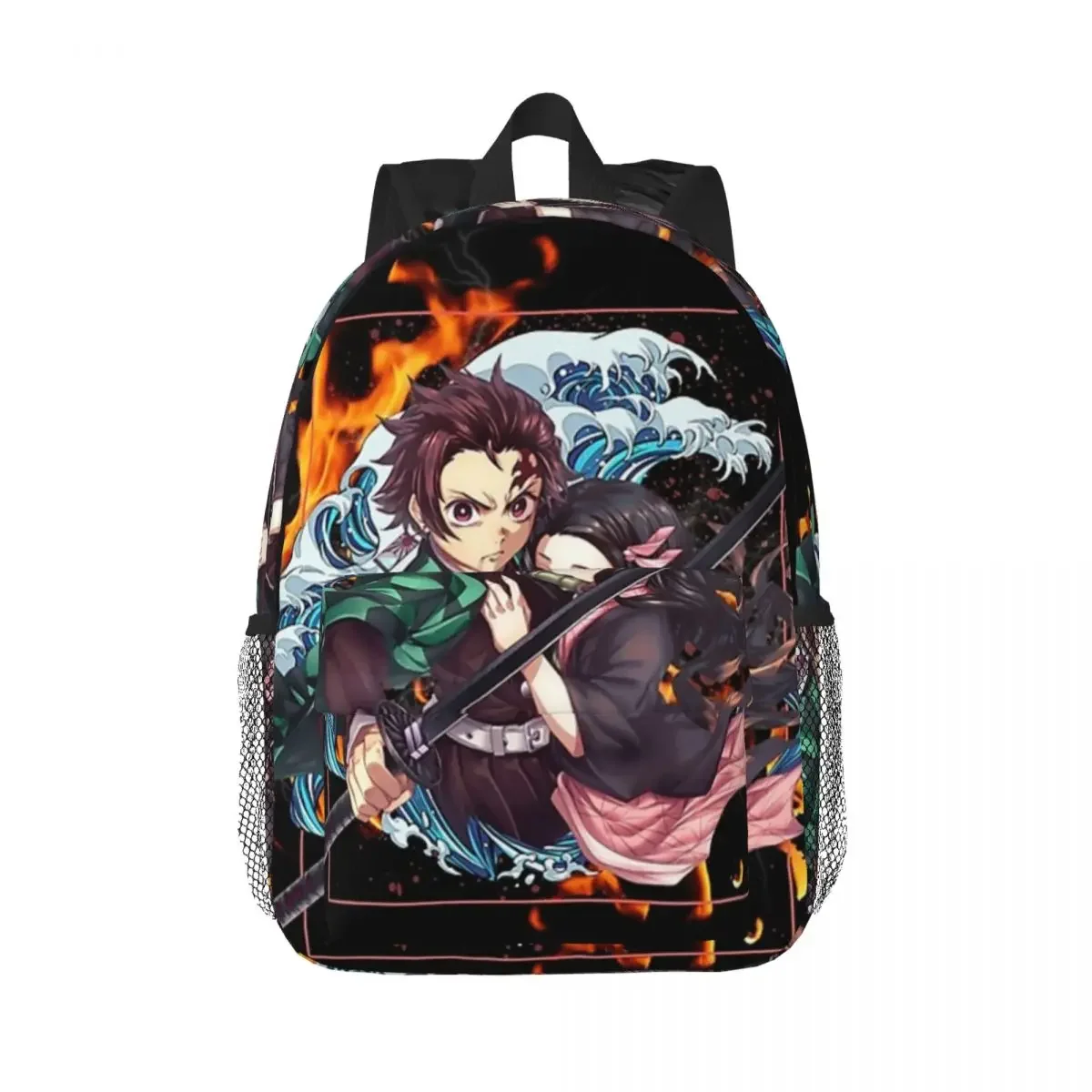 

Demon Slayer - Kimetsu No Yaiba Backpack Teenager Bookbag Casual Students School Bag Laptop Rucksack Shoulder Bag Large Capacity