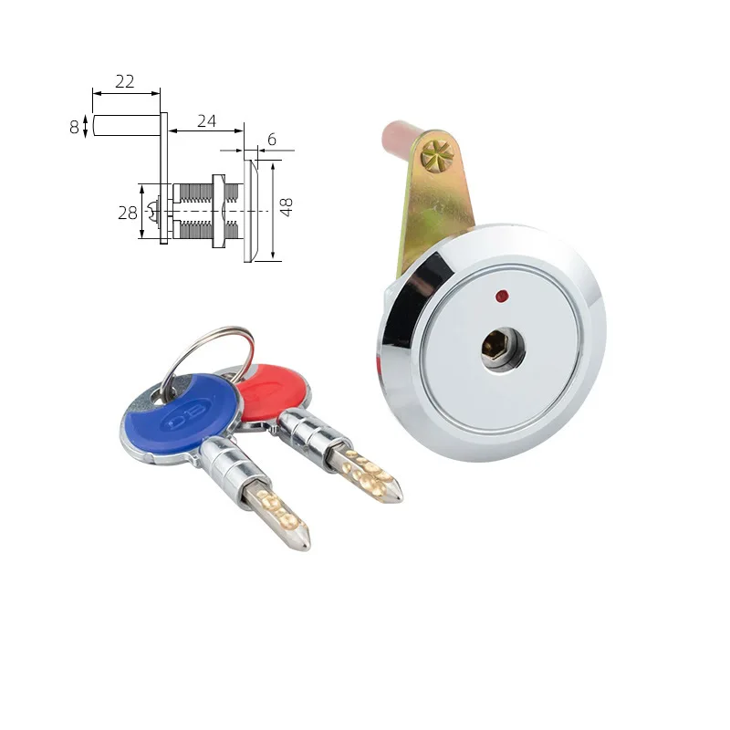 Mechanical safe Anti-theft lock cylinder 2keys and 5keysElectronic password safe emergency lock Universal lock cylinder