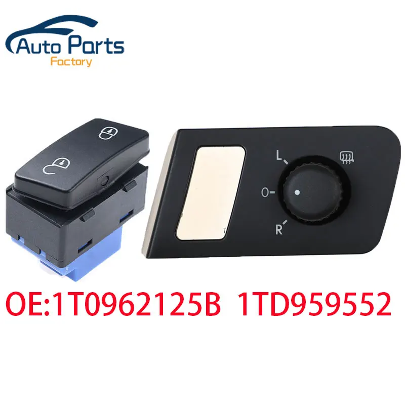 Front Left Door Latch Switch For VW Touran 1T1/1T2 & Caddy III – OEM Replace 1T0962125B, 2-Year Warranty