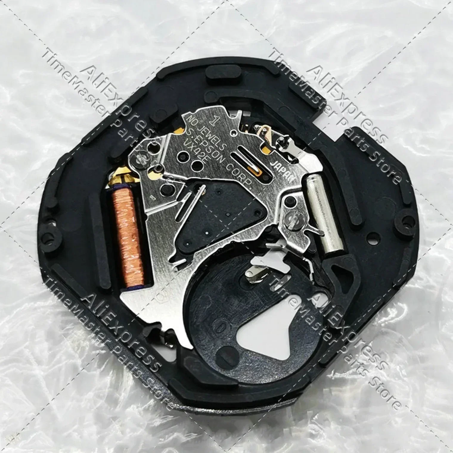 Механизм часов, японский новый кварцевый механизм vx42e, vx42, 3 стрелки, 3-точечный календарный механизм