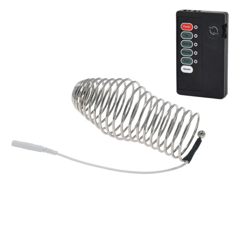 Sex Products Electric Shock Cock Rings Urethral Dilator Penis Plug Body Massage…
