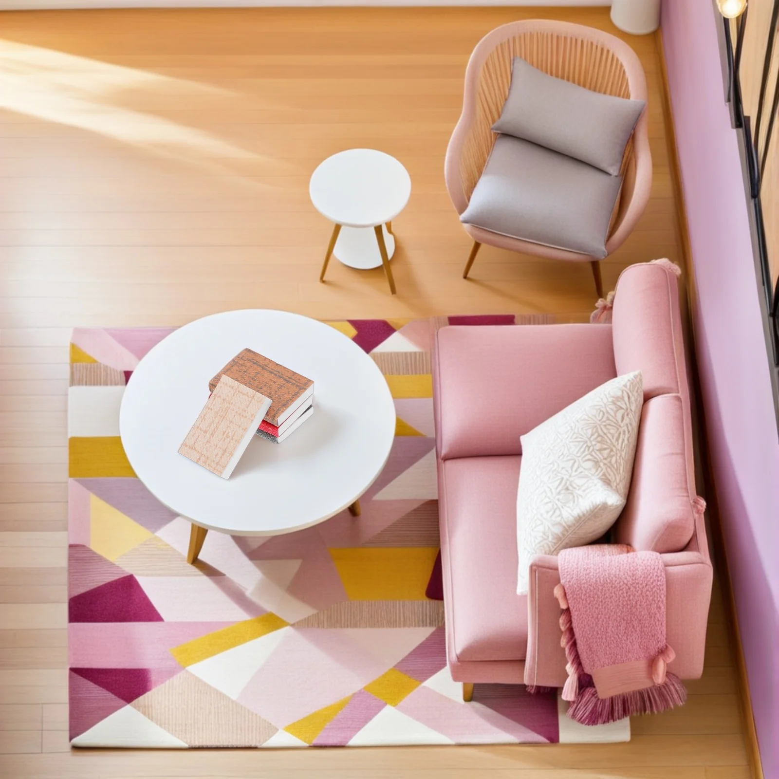 16 szt. Puste Mini Książeczki w Skali 1:12, Małe Realistyczne Rekwizyty do Dekoracji Półek, Dioram, Rękodzieła, Fotografii i Scen Dekoracyjnych