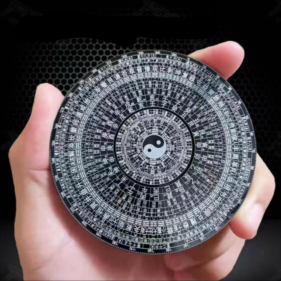 لعبة مكتب التأمل فنغ شوي وبا غوا |   بوصلة تاي تشي المعدنية الصينية (أداة تململ لتخفيف القلق للبالغين، قابلة للجمع)