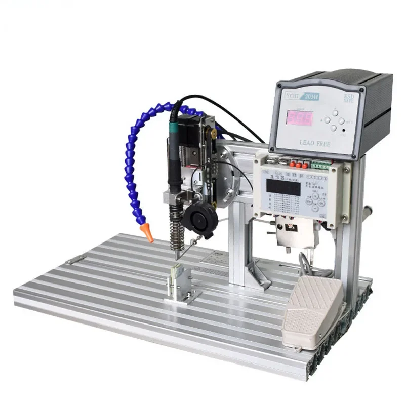 Wildly use Automatic USB soldering machine electronics LED lights AC welding cables solder machine for factory connectors