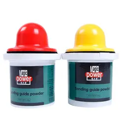 150g Black Dry Guide Coat Powder Shows Imperfections & Scratches on Paint