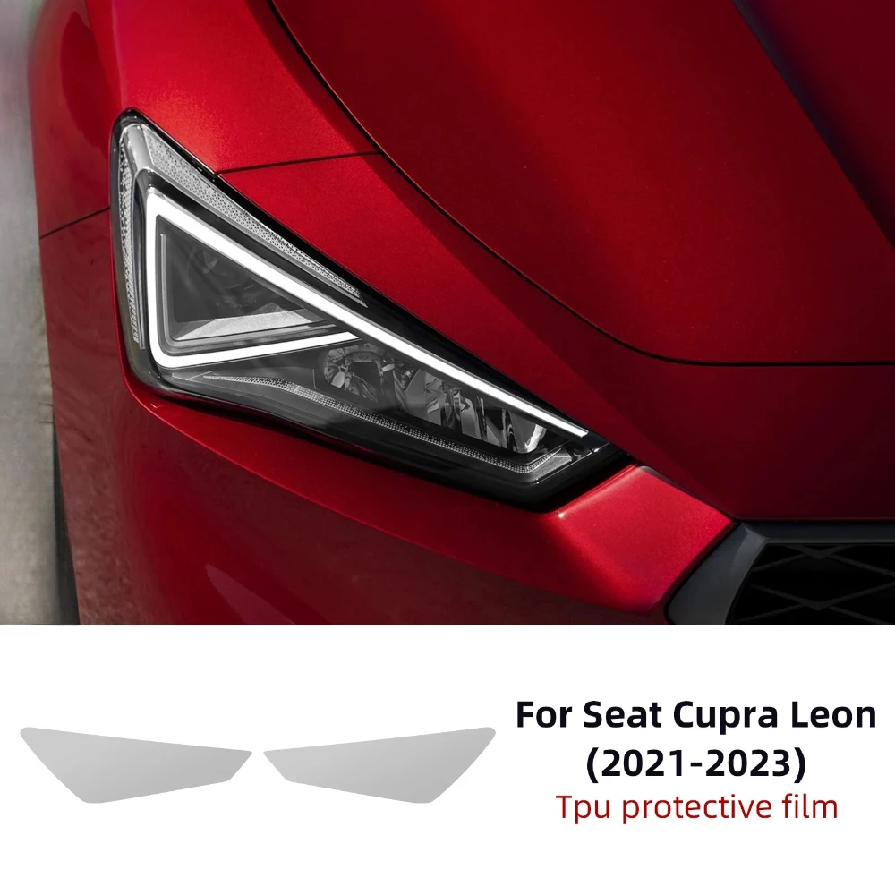 

Headlight Rearview B Pillars Film Clear PPF TPU Paint Protection Film For Seat Cupra Leon 2021 2022 2023 Anti-scratch Resistant
