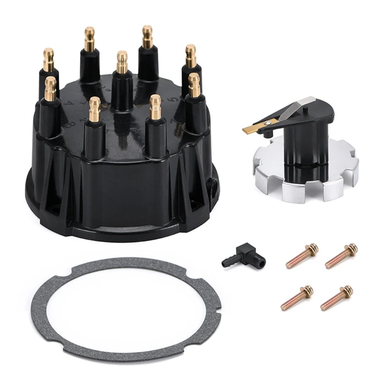 187523 805759Q3 Distributor Cover Kit With Thunderbolt IV And V HEI Ignition Systems For Mercruiser Engine GM V8 5.0L