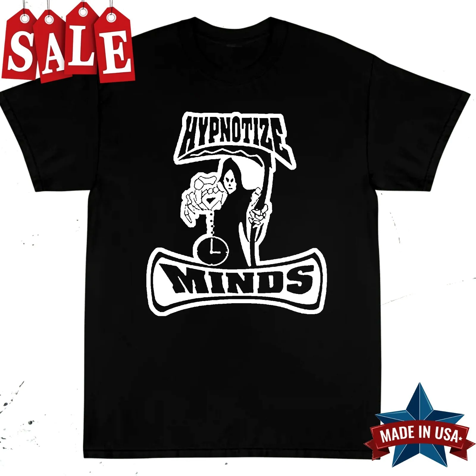 

Новая мужская футболка с коротким рукавом Three 6 Mafia S-5XL