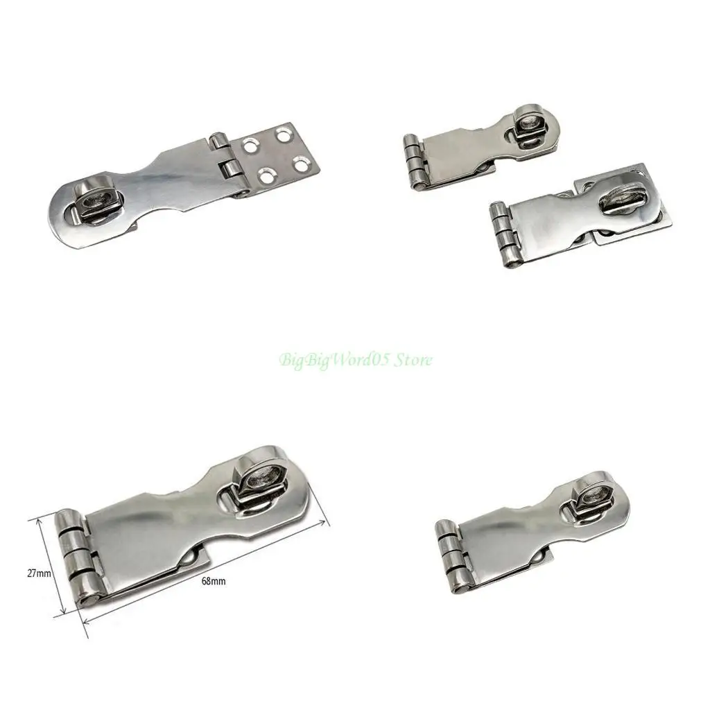 

24TE Модернизированная дверная защелка морского класса Поворотная защитная защелка из нержавеющей стали Прочная дверная защелка