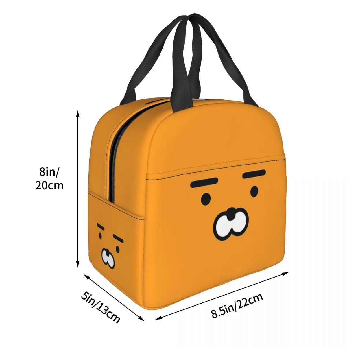 Kakao Ryan Lunch Bags Insulated Bento Box Portable Lunch Tote Leakproof Cooler Thermal Bag for Woman Girl School